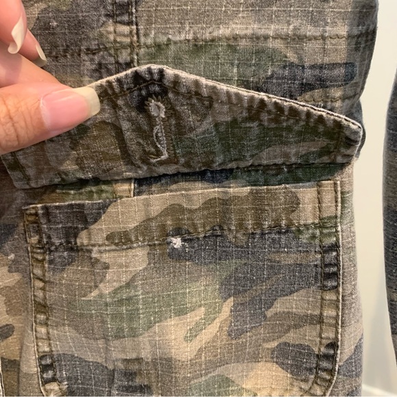 Women’s Blanc Noir Distressed Camo Jacket - Picture 10 of 13